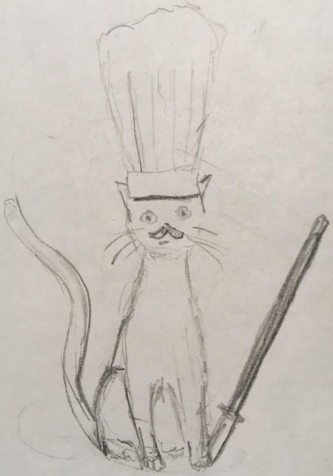 Darth Chef Cat